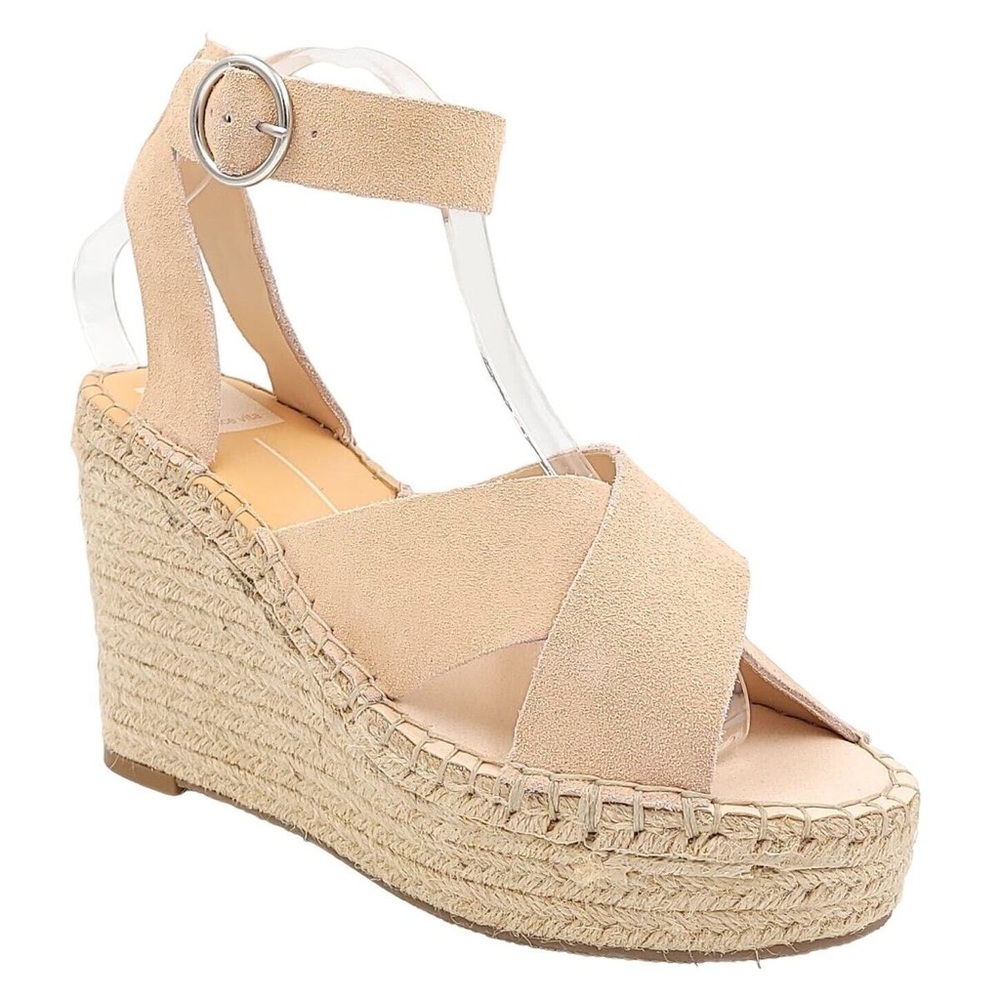 DOLCE VITA Espadrille Crossover Wedges